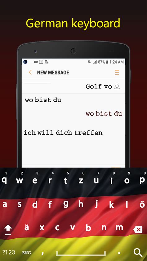 German for Android .
